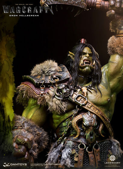Warcraft Movie - Grom Hellscream 2.0 - 34-inch Premium Statue (DamToys) 03380010