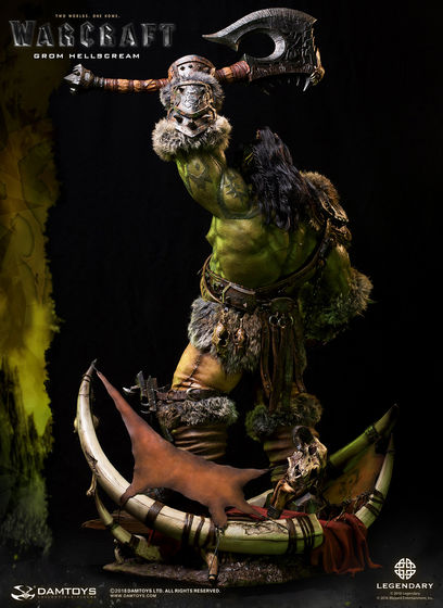 Warcraft Movie - Grom Hellscream 2.0 - 34-inch Premium Statue (DamToys) 03380011
