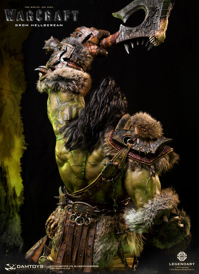Warcraft Movie - Grom Hellscream 2.0 - 34-inch Premium Statue (DamToys) 03380012
