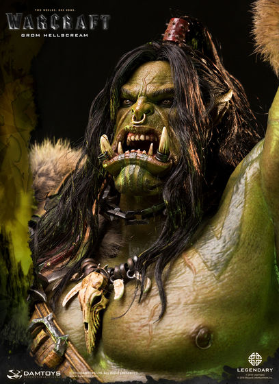 Warcraft Movie - Grom Hellscream 2.0 - 34-inch Premium Statue (DamToys) 03380110
