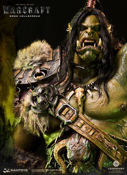 Warcraft Movie - Grom Hellscream 2.0 - 34-inch Premium Statue (DamToys) 03380111