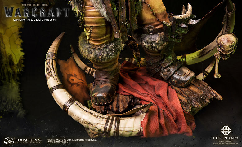 Warcraft Movie - Grom Hellscream 2.0 - 34-inch Premium Statue (DamToys) 03380113