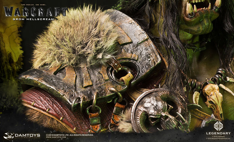Warcraft Movie - Grom Hellscream 2.0 - 34-inch Premium Statue (DamToys) 03380214