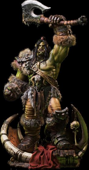 Warcraft Movie - Grom Hellscream 2.0 - 34-inch Premium Statue (DamToys) 03380410