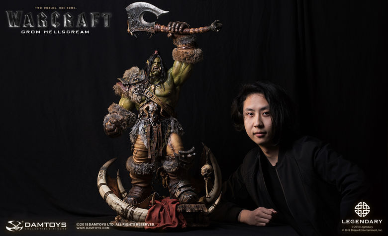 Warcraft Movie - Grom Hellscream 2.0 - 34-inch Premium Statue (DamToys) 03380411