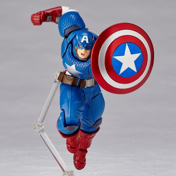 Captain America - Amazing Yamaguchi - Figure Complex (Revoltech) 11262013