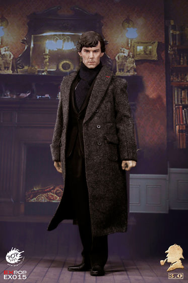 Sherlock (la Série) - Sherlock Holmes (Benedict Cumberbatch) 1/6 (PopToys) 12081110