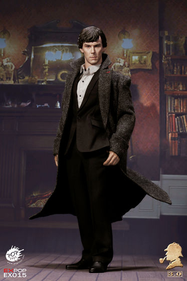 Sherlock (la Série) - Sherlock Holmes (Benedict Cumberbatch) 1/6 (PopToys) 12081210