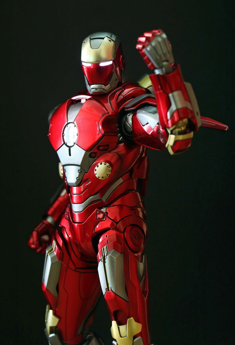 Iron Man 3 - Iron Man Mark XIX (19) Tiger 1/6 (Hot toys) 12473610