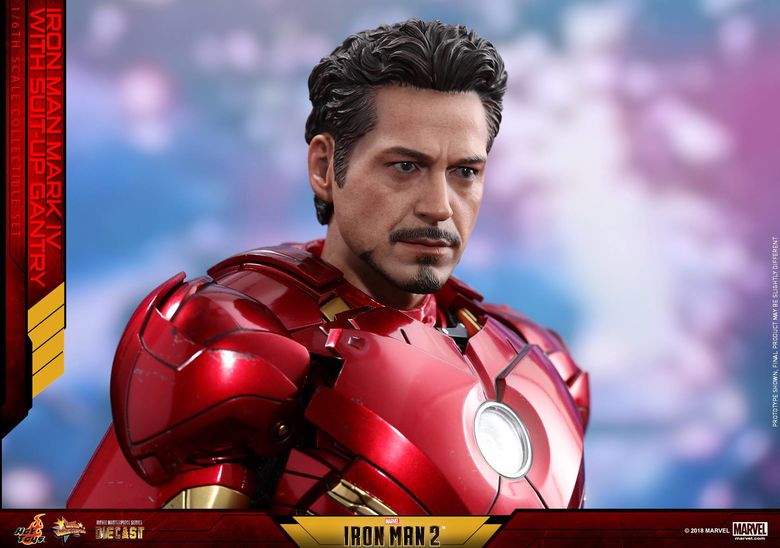 Iron Man 2 - Mark IV With Suit-Up Gantry Featuring - 1/6 scale Collectible Set (Hot Toys) 12545211
