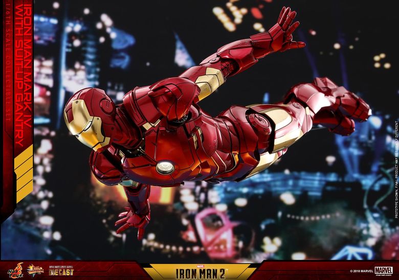 Iron Man 2 - Mark IV With Suit-Up Gantry Featuring - 1/6 scale Collectible Set (Hot Toys) 12545410