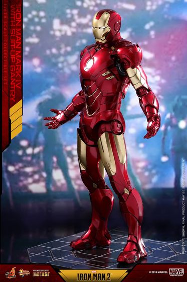 Iron Man 2 - Mark IV With Suit-Up Gantry Featuring - 1/6 scale Collectible Set (Hot Toys) 12545810