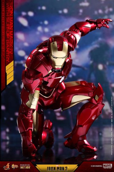 Iron Man 2 - Mark IV With Suit-Up Gantry Featuring - 1/6 scale Collectible Set (Hot Toys) 12545811