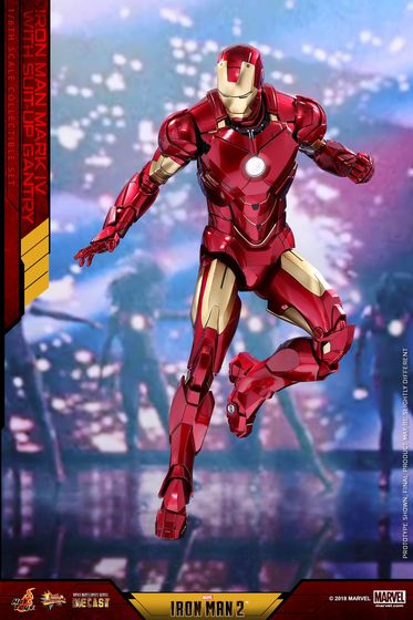 Iron Man 2 - Mark IV With Suit-Up Gantry Featuring - 1/6 scale Collectible Set (Hot Toys) 12545911