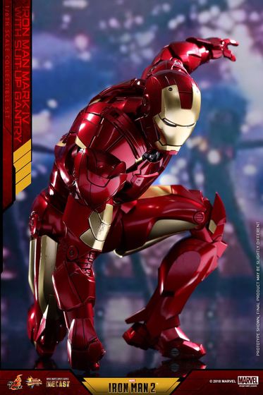 Iron Man 2 - Mark IV With Suit-Up Gantry Featuring - 1/6 scale Collectible Set (Hot Toys) 12545912