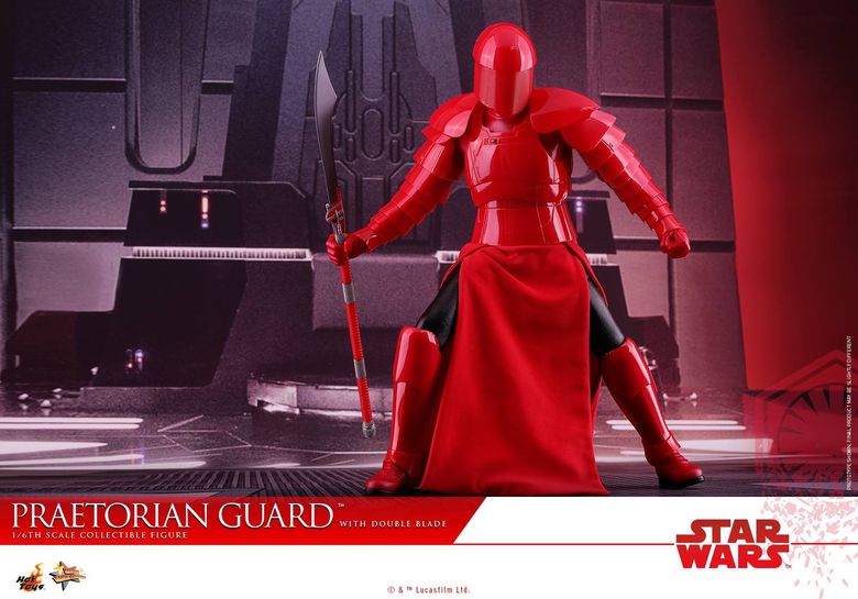 Star Wars The Last Jedi : 1/6 Praetorian Guard (With Double Blade) (Hot Toys) 13021910