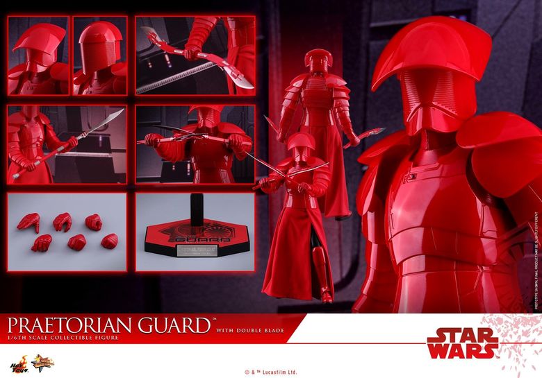 Star Wars The Last Jedi : 1/6 Praetorian Guard (With Double Blade) (Hot Toys) 13023410