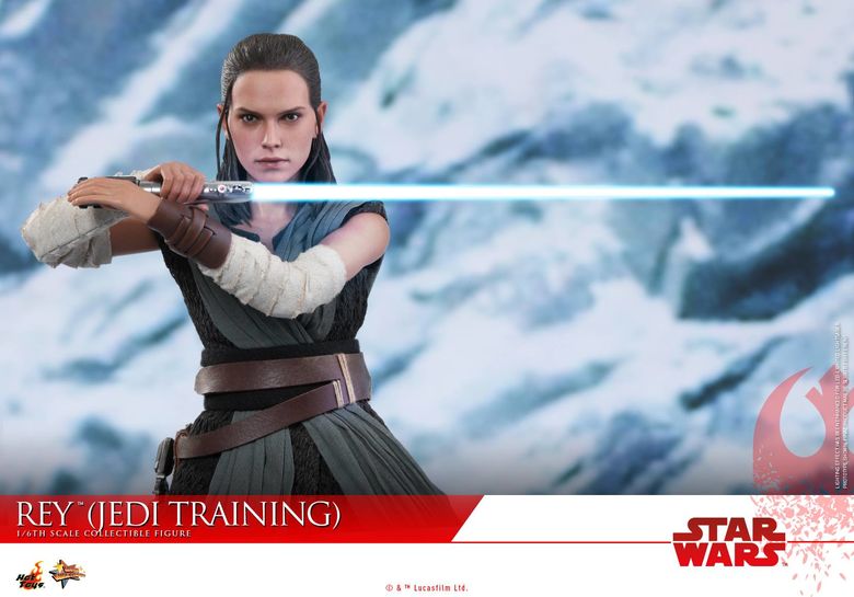 Star Wars The Last Jedi : 1/6 Rey (Jedi Training) Online Comic Con New York (Hot Toys) 14563812