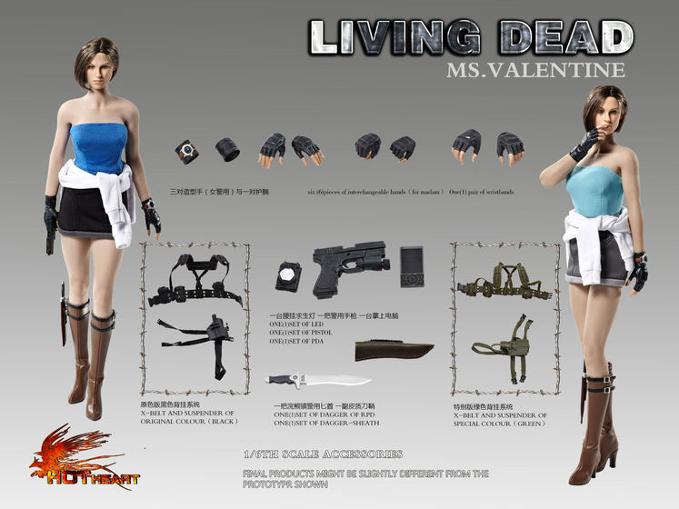 Ms Jill Valentine - Resident Evil 3 (Bio Harzard 3) 1/6 (Hot Heart) 15195211