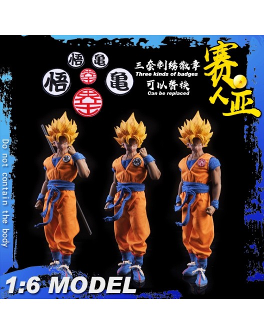 Dragon Ball Z : Scale Saiyan warrior Ku Costume set 1/6 (TYS Cosplay) 15480611