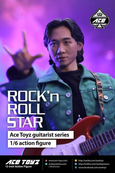 Rock'n Roll Star Guitarist Series 1/6 (Ace Toyz) 16194611