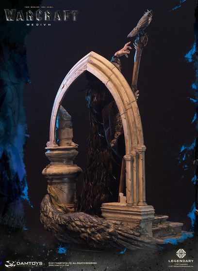 Warcraft Movie – Medivh - 27-inch Premium Statue (DamToys) 16262211
