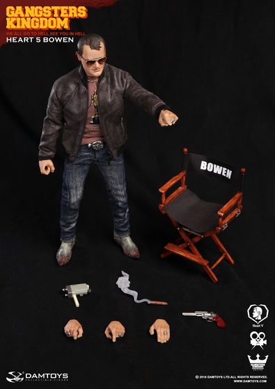 Gangsters Kingdom - Heart 5 Bowen Action Figure - Quentin Tarantino 1/6 (DamToys) 17052811