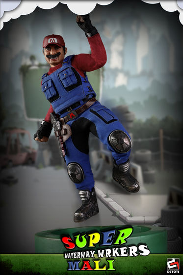 Super Mali Plumber (Super Mario) 1/6 (D7TOYS) 17265810