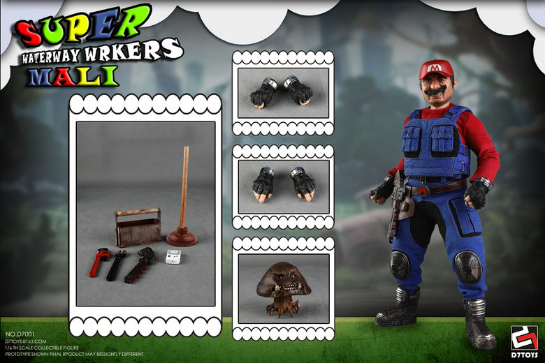 Super Mali Plumber (Super Mario) 1/6 (D7TOYS) 17270810