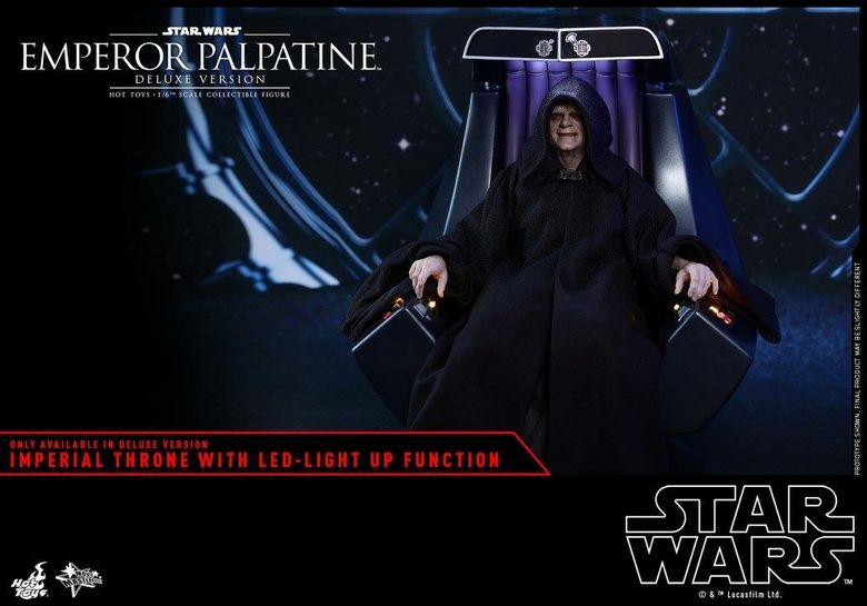 Star Wars VI Return of the Jedi : 1/6 Emperor Palpatine - Deluxe Version (Hot Toys) 19040610