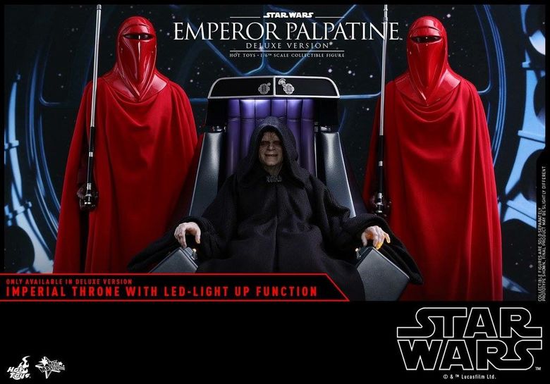 Star Wars VI Return of the Jedi : 1/6 Emperor Palpatine - Deluxe Version (Hot Toys) 19043310