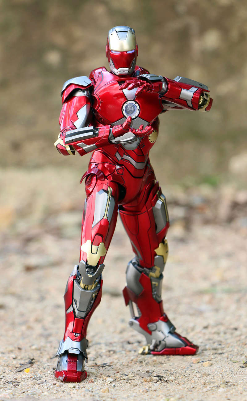 Iron Man 3 - Iron Man Mark XIX (19) Tiger 1/6 (Hot toys) 22505910