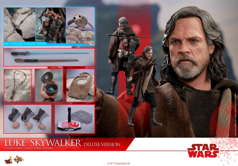 Star Wars The Last Jedi : 1/6 Luke Skywalker - Online Comic Con New York (Hot Toys) 25299910