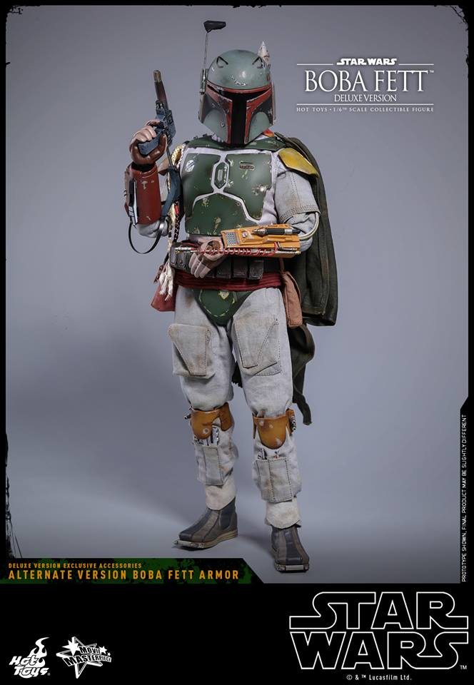 Star Wars V The Empire Strikes Back : 1/6 Boba Fett - Deluxe Version (Hot Toys) G1u710