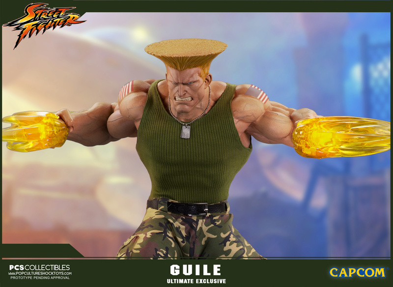 Street Fighter - Guile 1/4 Scale (Pop Culture Shock Toys (PCS Toys)) K0kf10