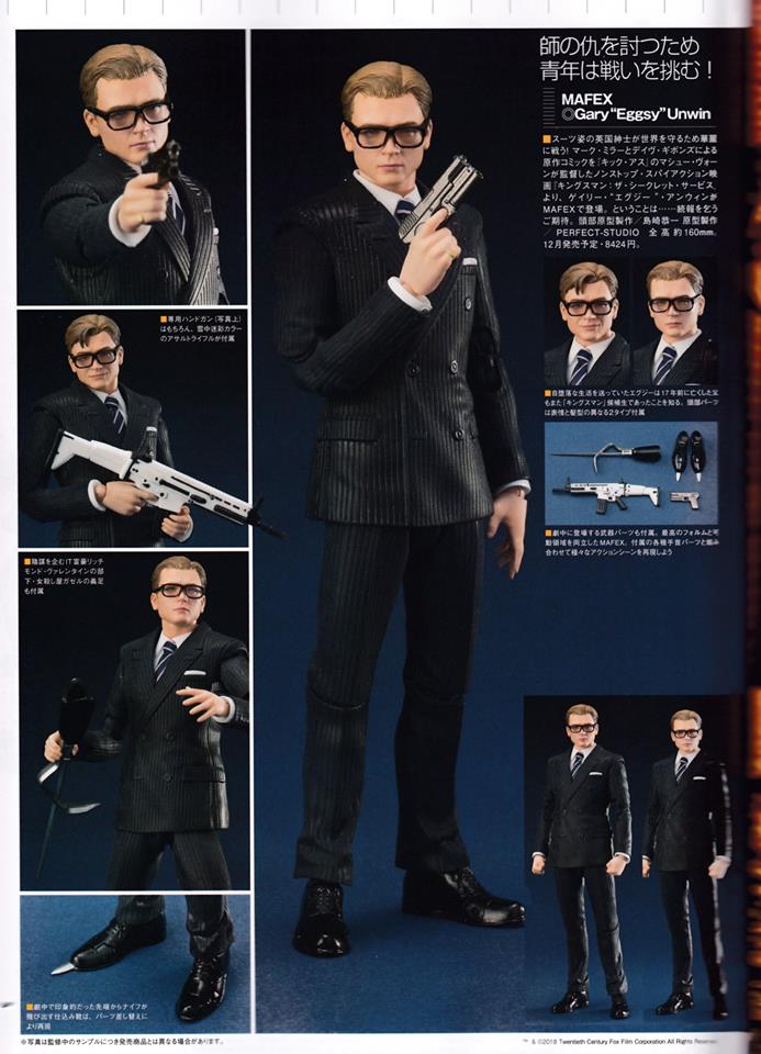 Kingsman : The Secret Service - Mafex (Medicom Toys) M8da10