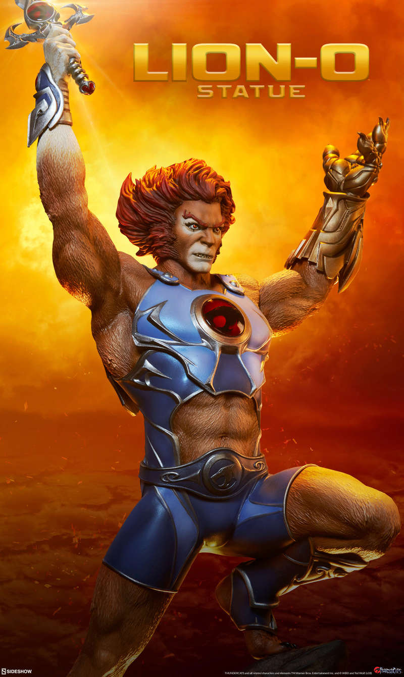 Thundercats (Cosmocats) - Lion-O Statue (SideShow) Sehtbh10