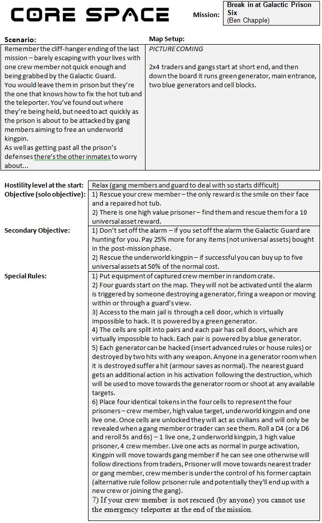 Mission 8: Break in at Galactic Prison Six  (Ben Chapple) Missio17
