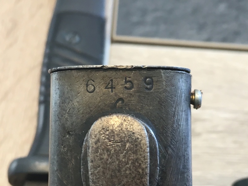 Authentification baïonnette mauser 98k F7afc210