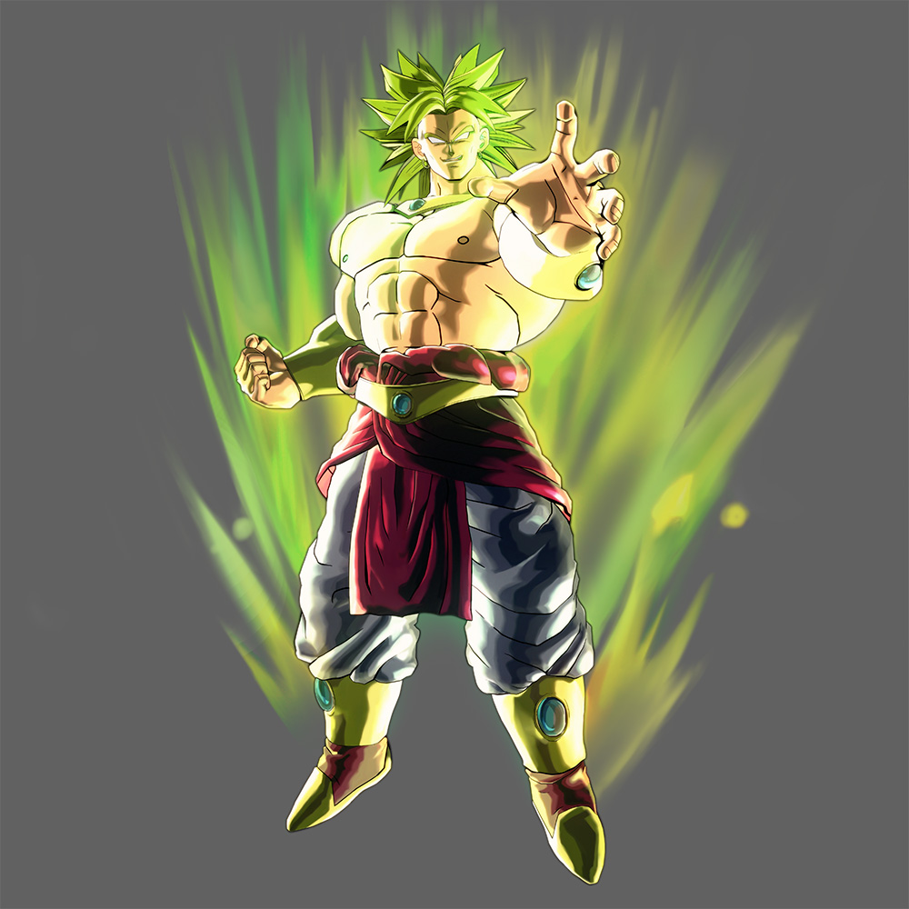 Broly Attributes in Xenoverse  Brolyx10