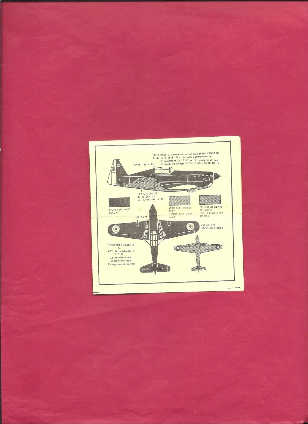 [ABT] Planche de décals MORANE SAULNIER MS 406 C Armée de l Air Groupement 21 Général PINSARD CHANTILLY mai 1940 1/72ème Réf 135  Abt_dy59