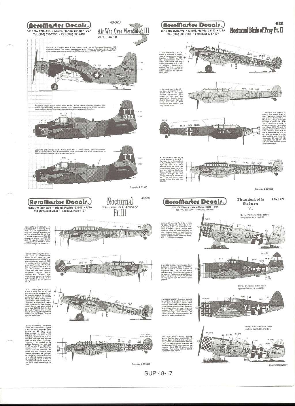 [AEROMASTER 1997] Catalogue 1997  Aerom147