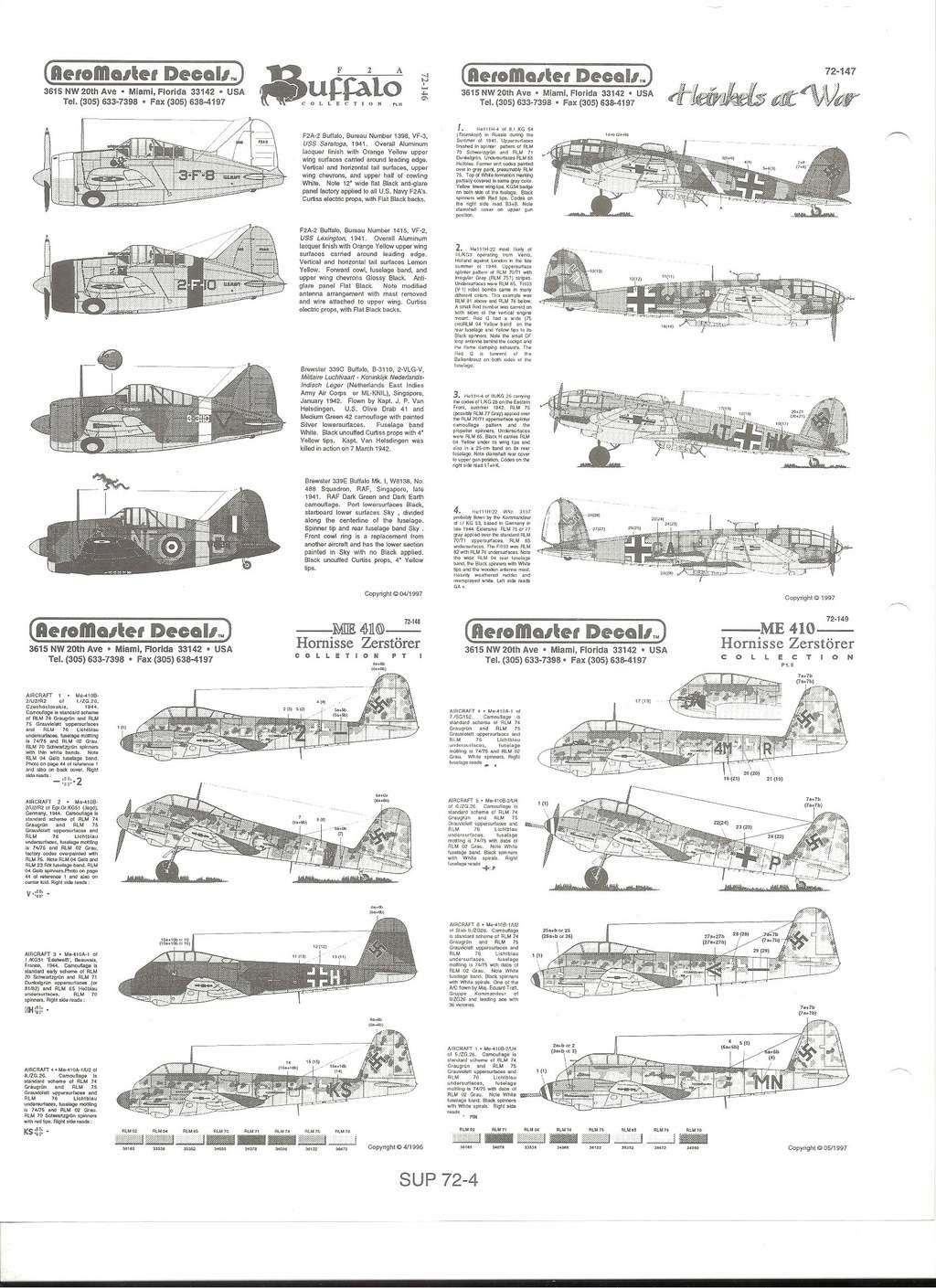 [AEROMASTER 1997] Catalogue 1997  Aerom154
