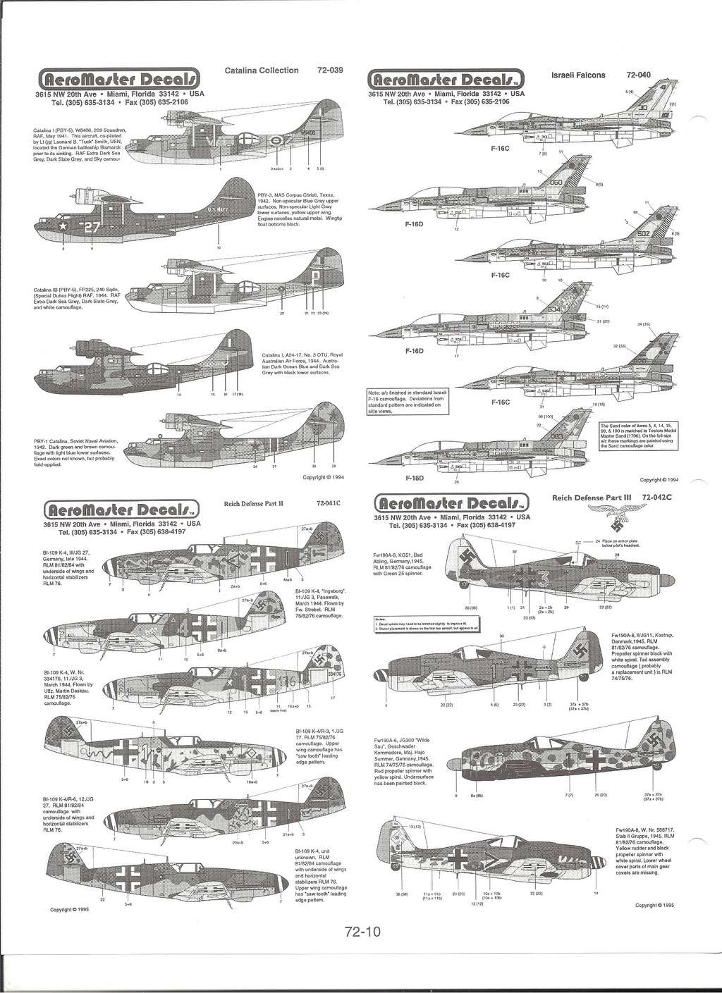 [AEROMASTER 1997] Catalogue 1997  Aeroma89