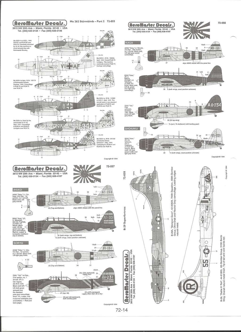 [AEROMASTER 1997] Catalogue 1997  Aeroma90