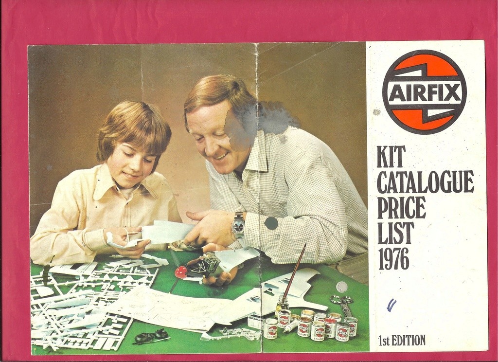 [AIRFIX 1976] Dépliant liste des modèles 1976 1ère édition 1976 Airfi228