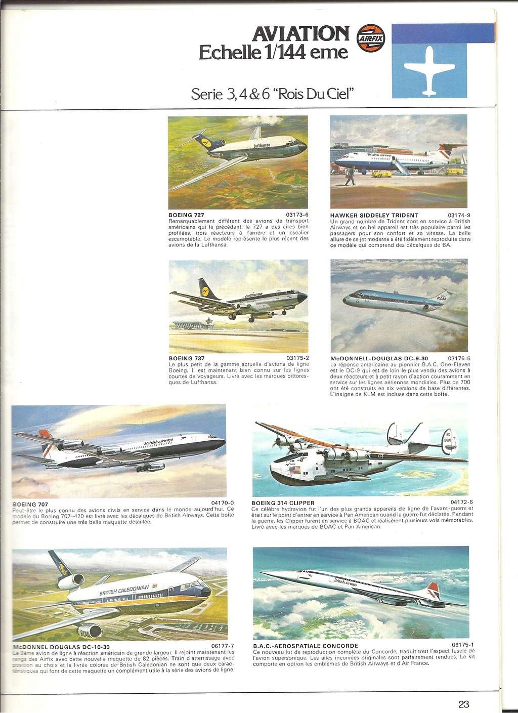 [AIRFIX 1978] Catalogue 1978 15ème édition  Airfi542