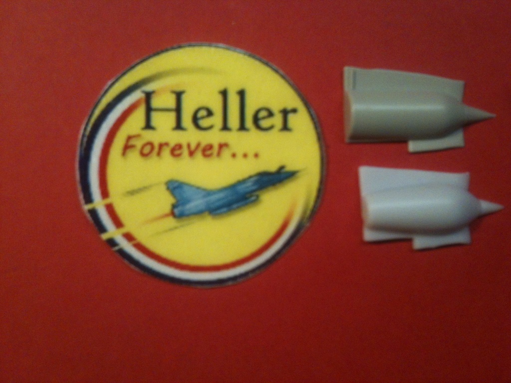 Comparatif DASSAULT MIRAGE 2000 C & N HELLER / ITALERI 1/72ème Compar26