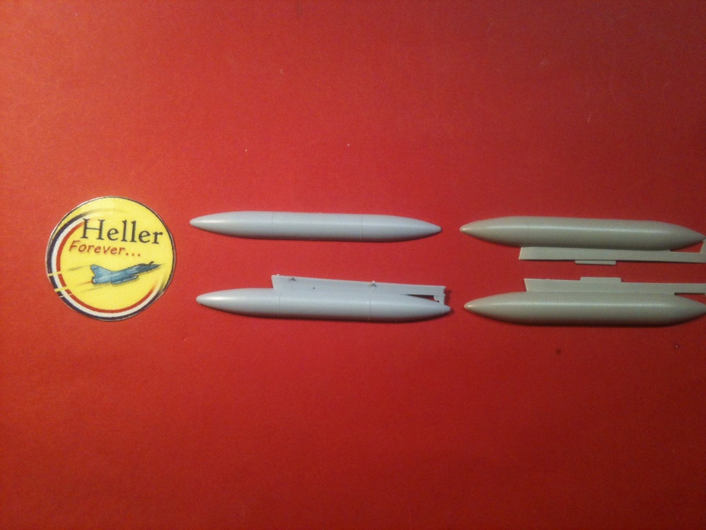 comparatif - Comparatif DASSAULT MIRAGE 2000 C & N HELLER / ITALERI 1/72ème  Compar49