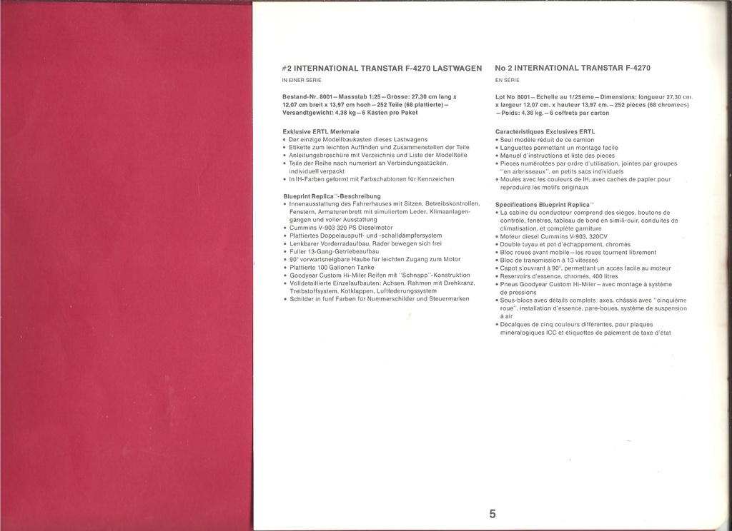 ertl - [ERTL 1974] Catalogue 1974 Ertl_c30